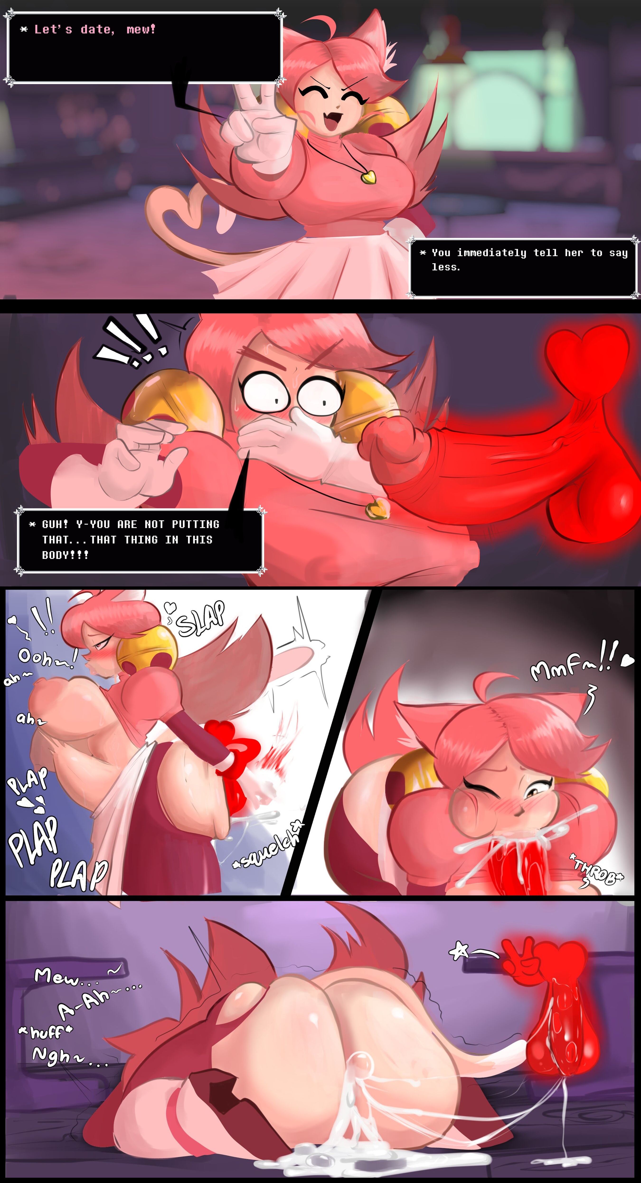 Pink (Deltarune) Rule 34 Image