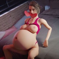 Jill Valentine (Sasha Zotova) Rule 34 Image