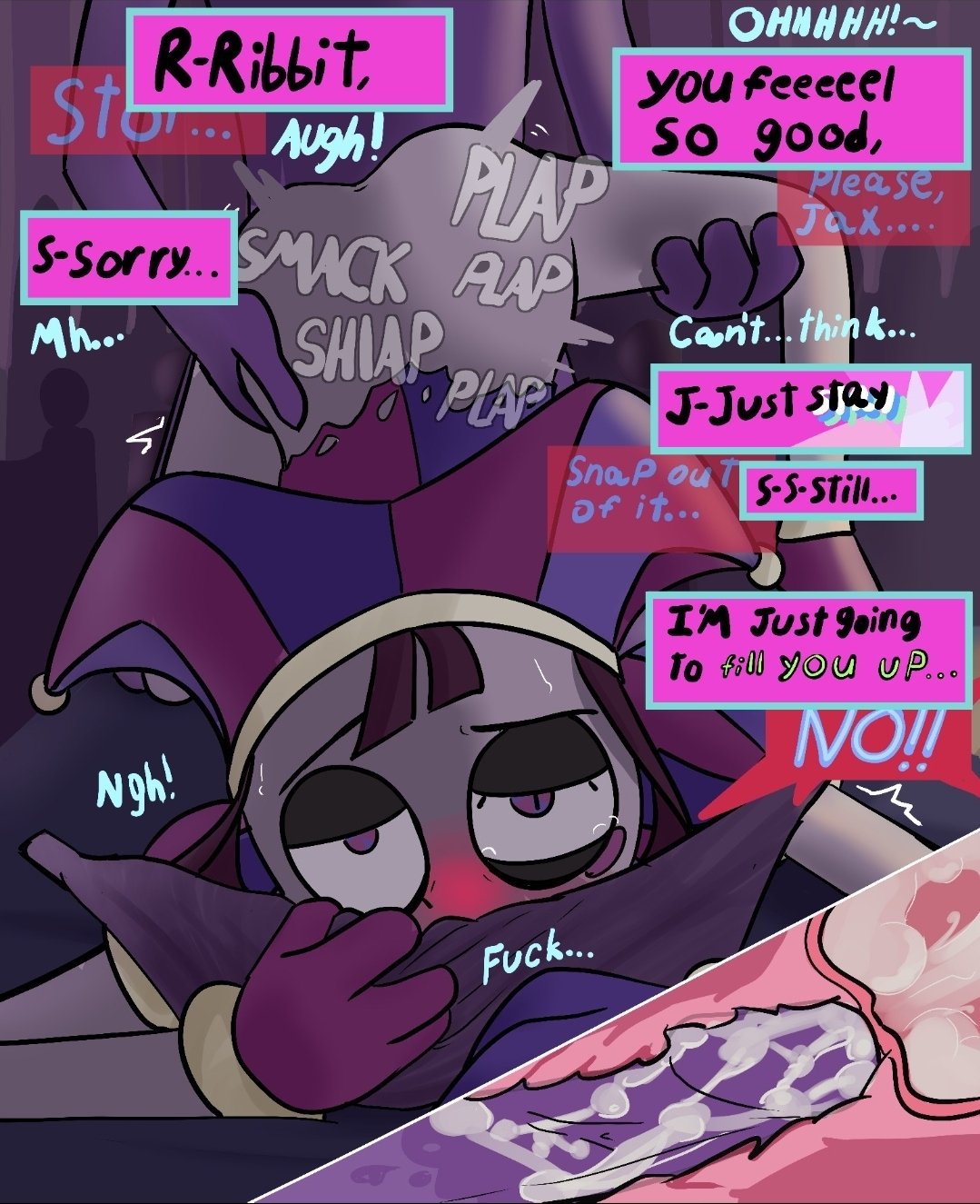 Jax (The Amazing Digital Circus) Rule 34 Image