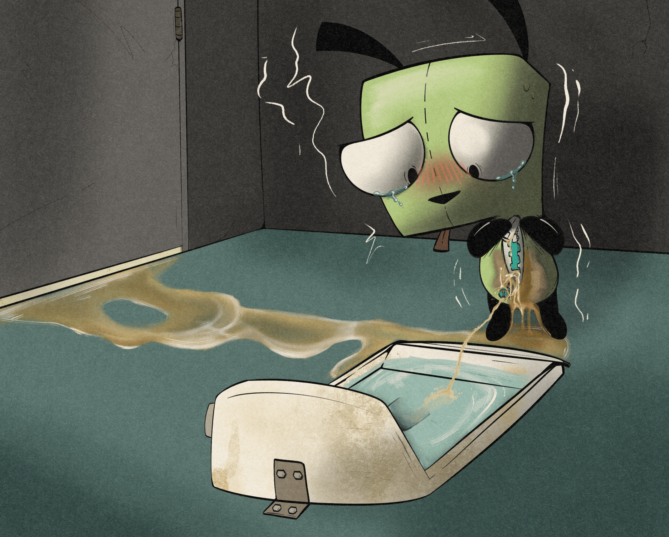 Gir (Invader Zim) Rule 34 Image