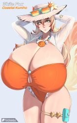 White Fox (Coastal Kumiho) Rule 34 Image