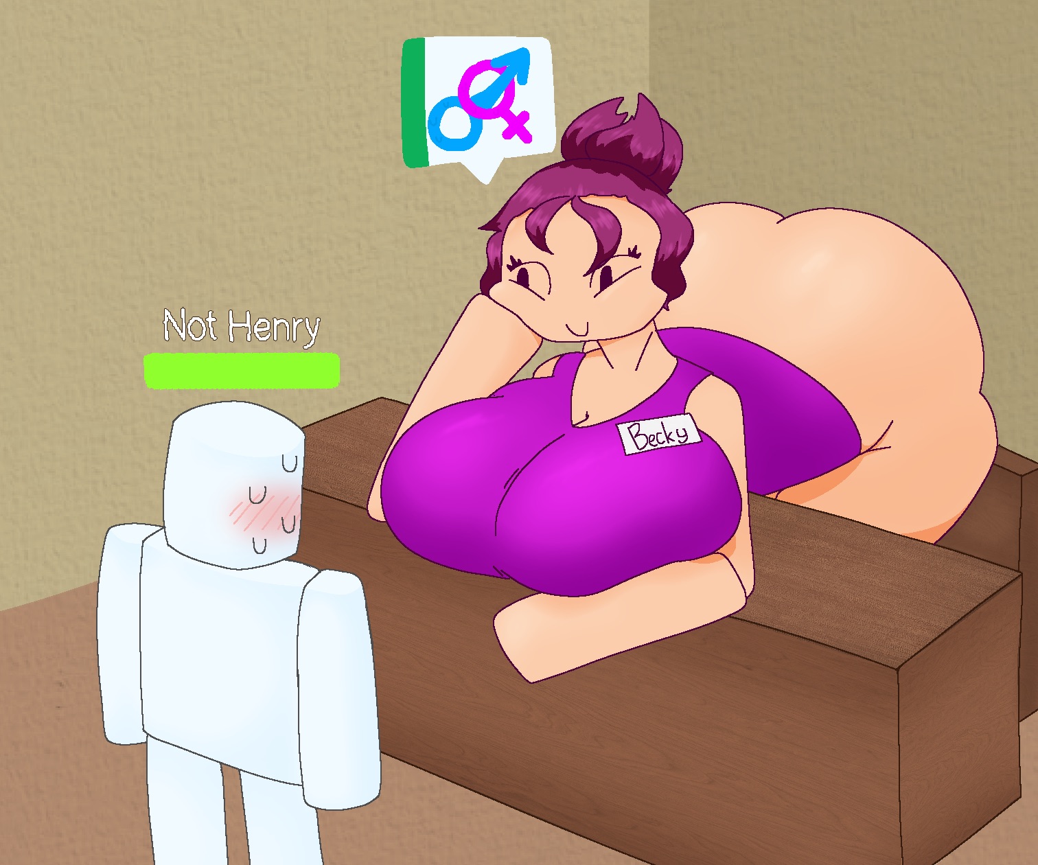 Becky (Roblox Adventure) Rule 34 Image