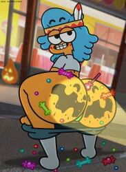 Flight Attendant (The Amazing World Of Gumball) Rule 34 Image