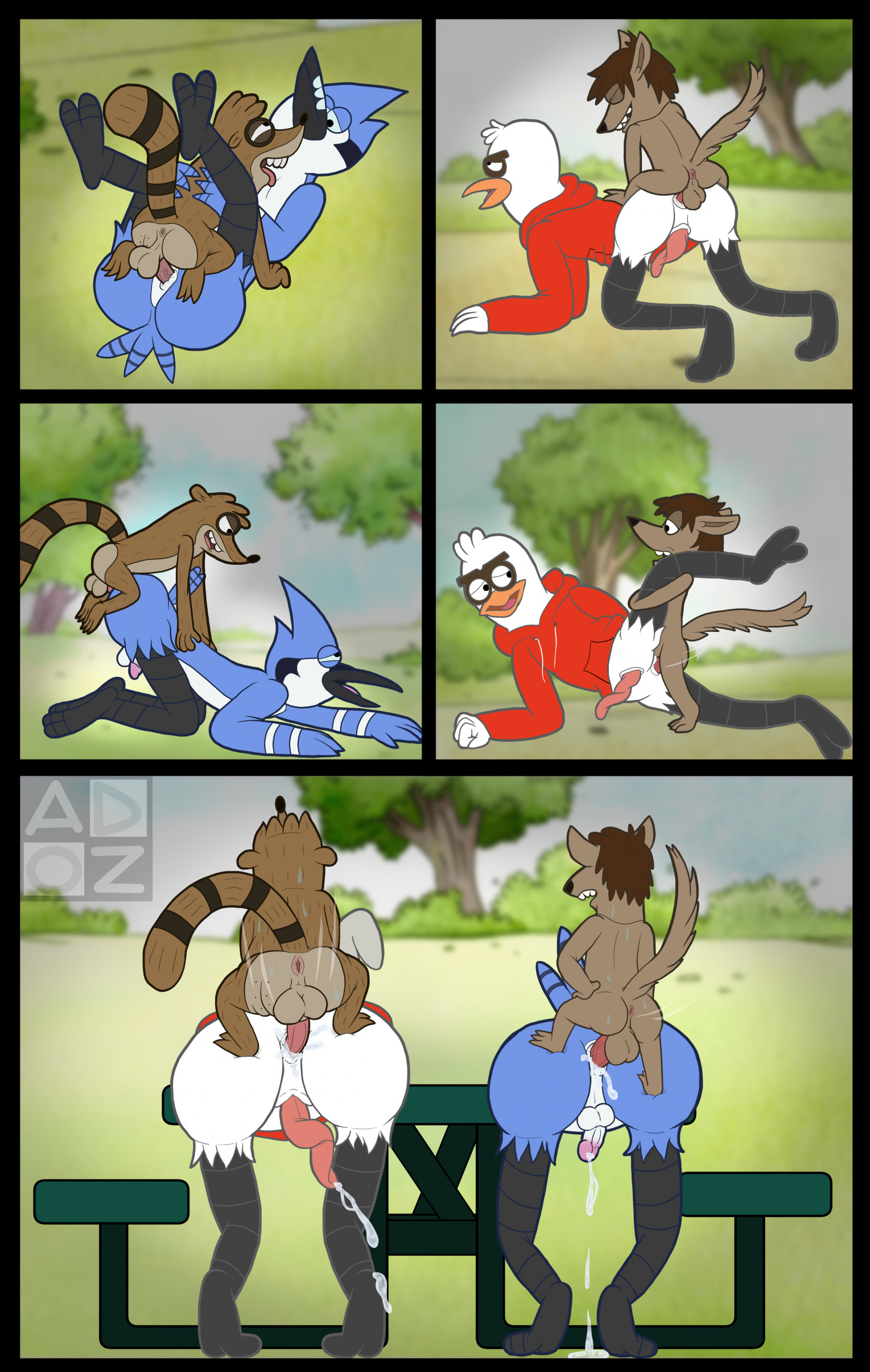 Chad (Regular Show) Rule 34 Image