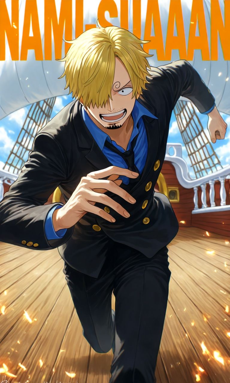 Sanji (One Piece) Rule 34 Image