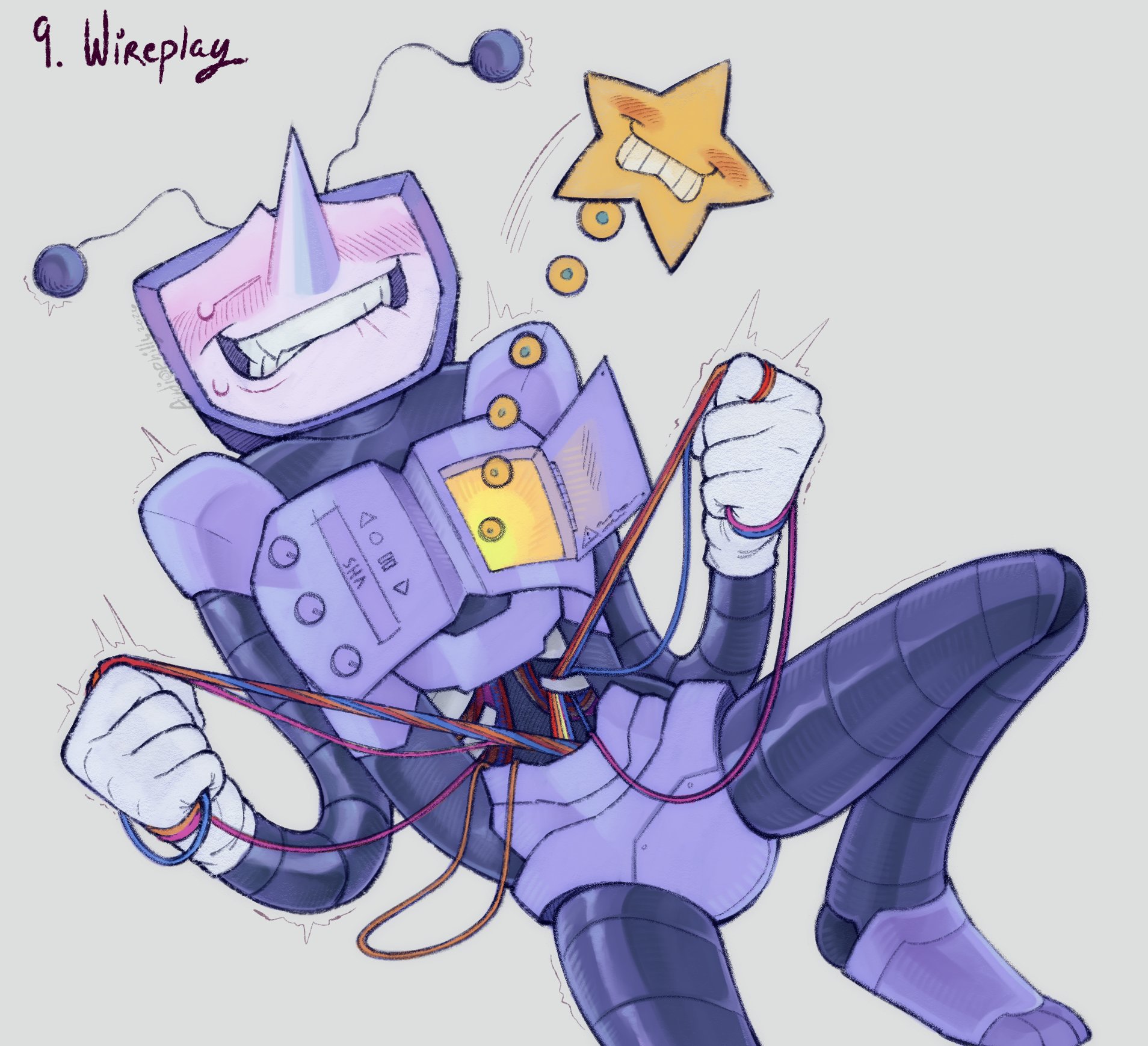 Tenna (Deltarune) Rule 34 Image