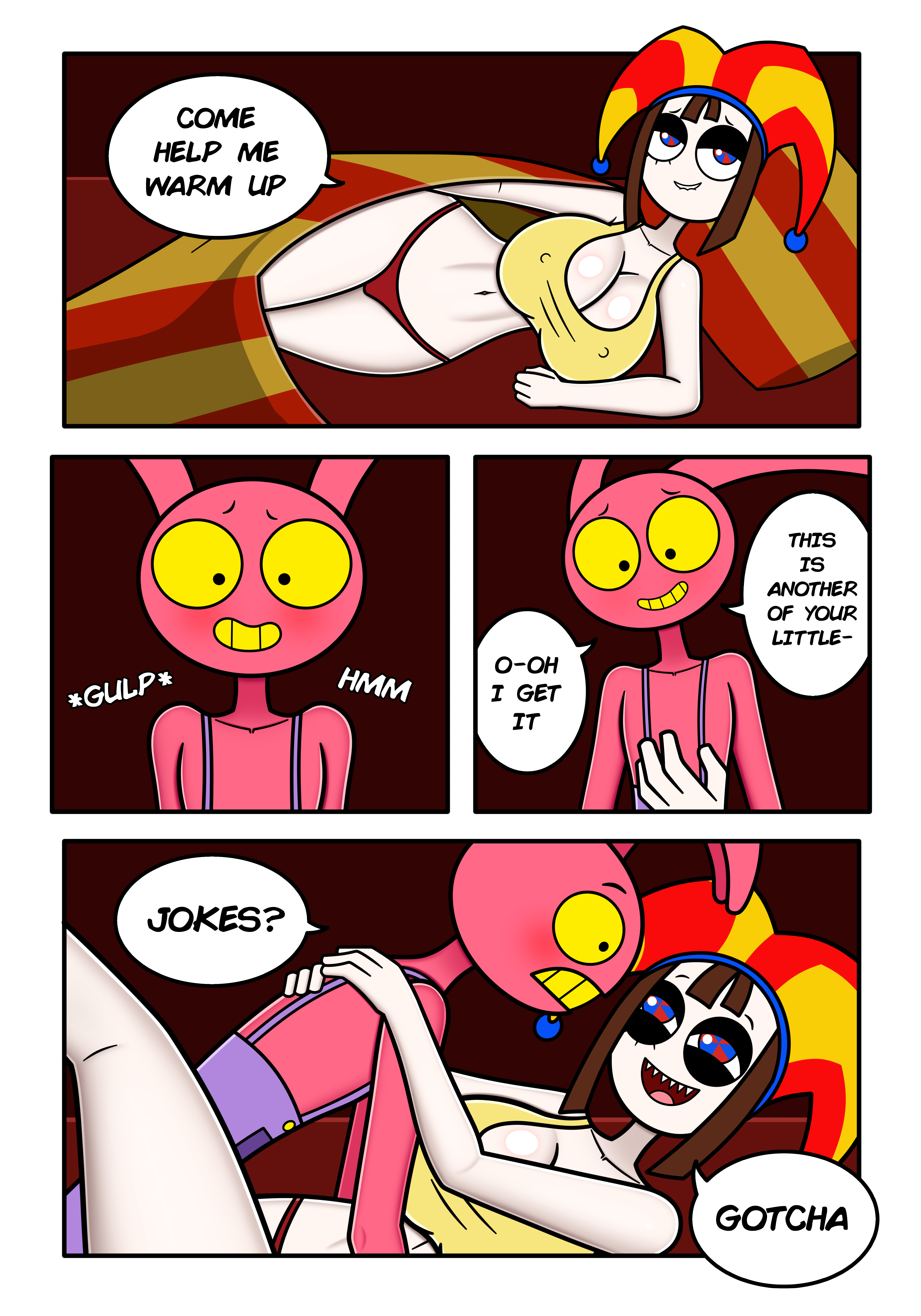 Evil Jax (The Amazing Digital Circus) Rule 34 Image