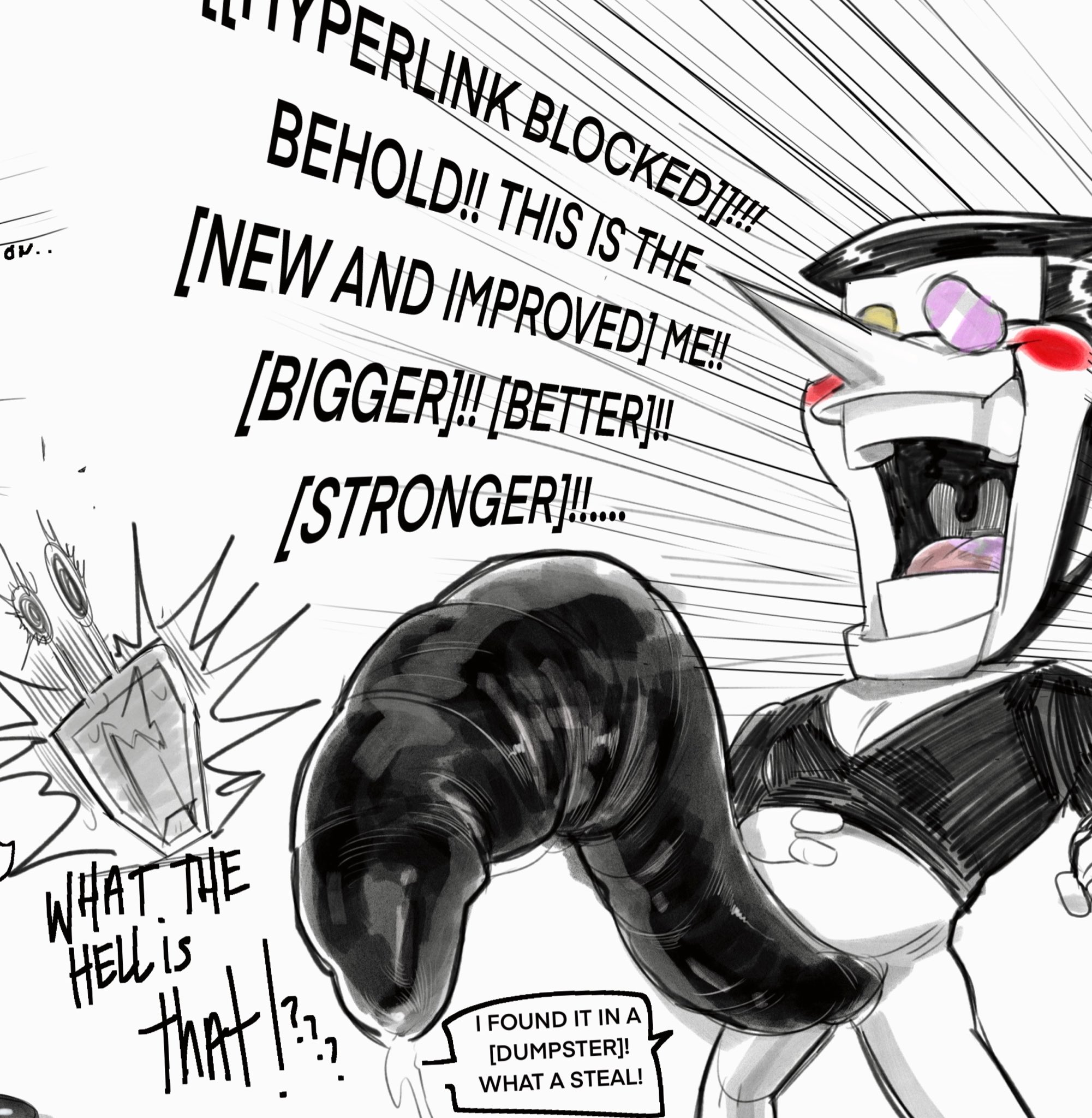 Tenna (Deltarune) Rule 34 Image