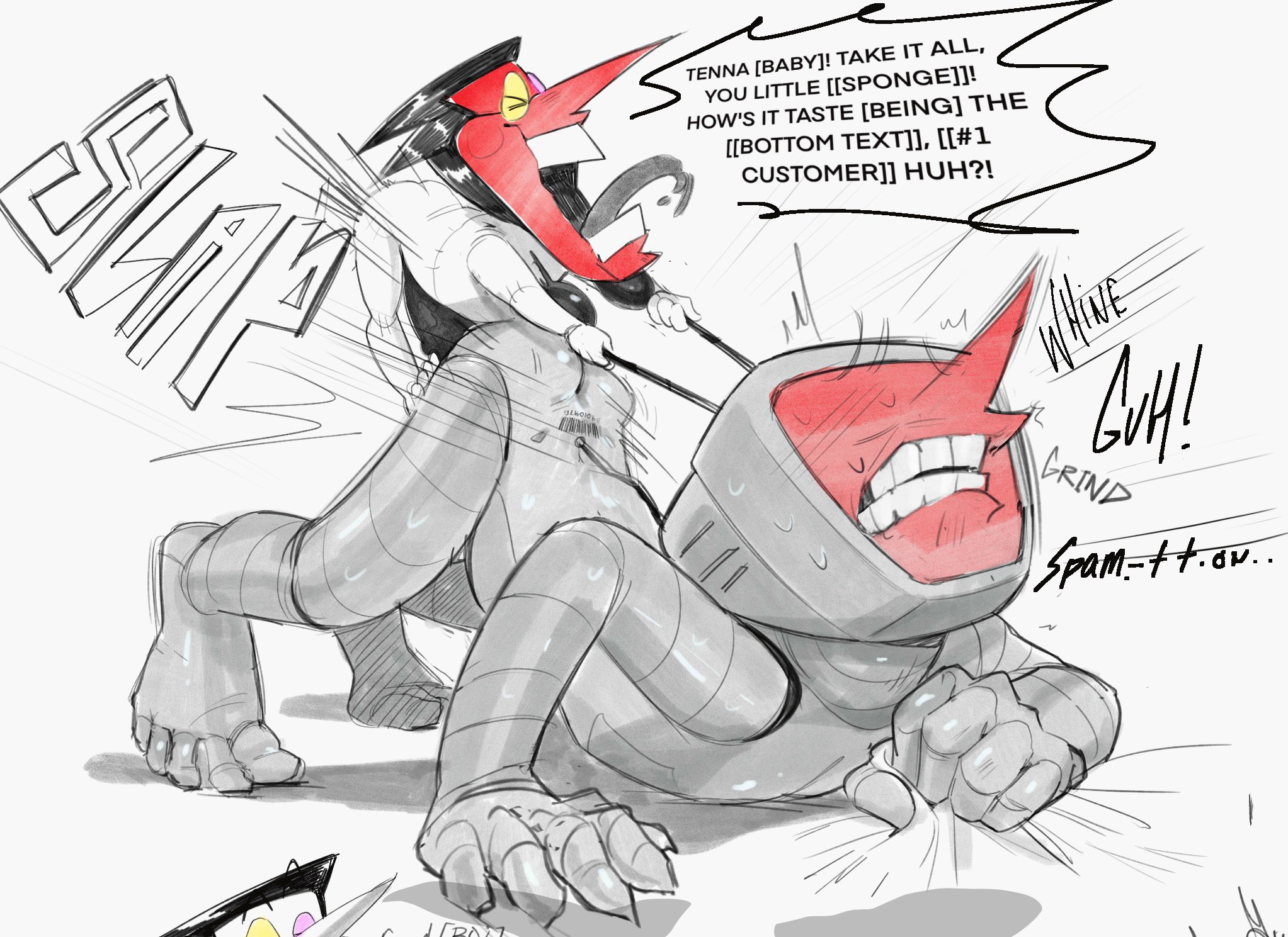 Tenna (Deltarune) Rule 34 Image