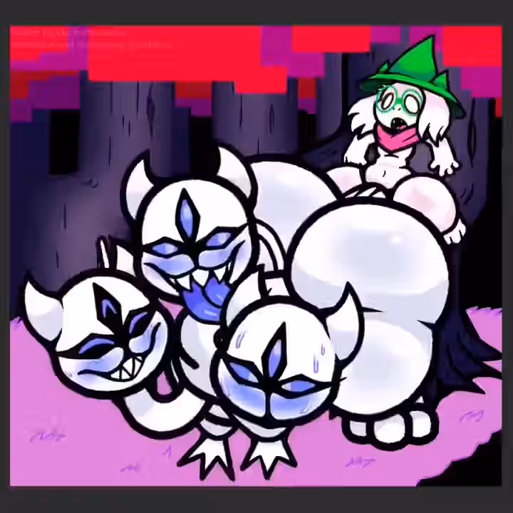 Clover (Deltarune) Rule 34 Video