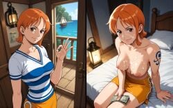 Nami (One Piece) Rule 34 Image
