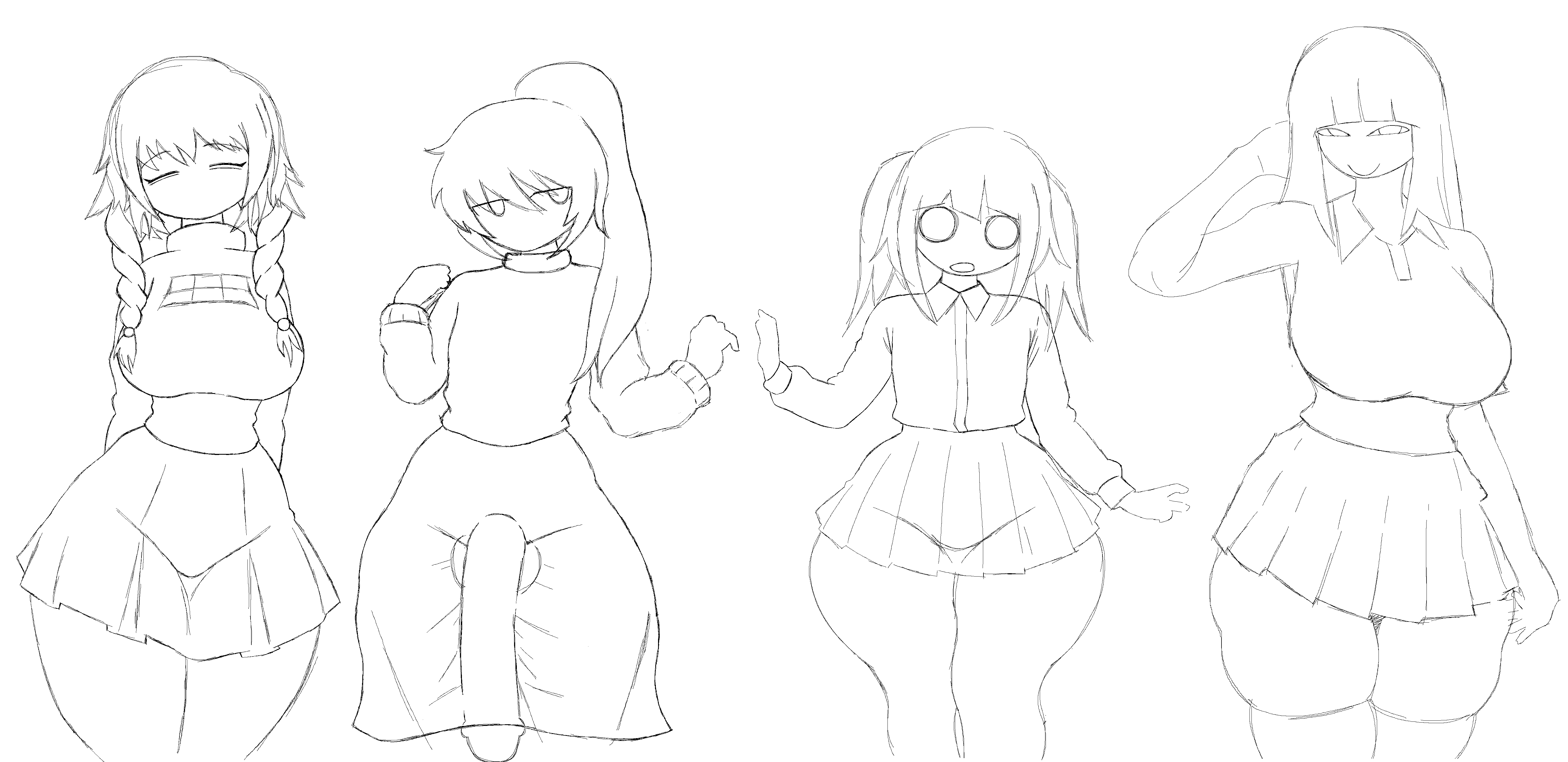 4girls Rule 34 Image