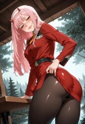 Zero Two (Darling In The Franxx) Rule 34 Image