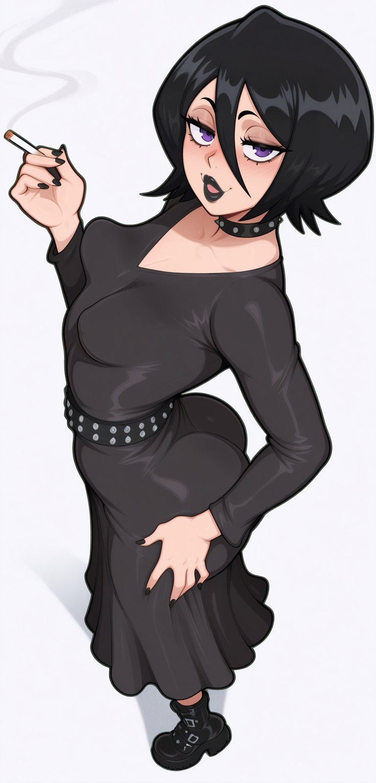 Black Dress Rule 34 Image