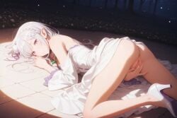 Emilia (Re:Zero) Rule 34 Image