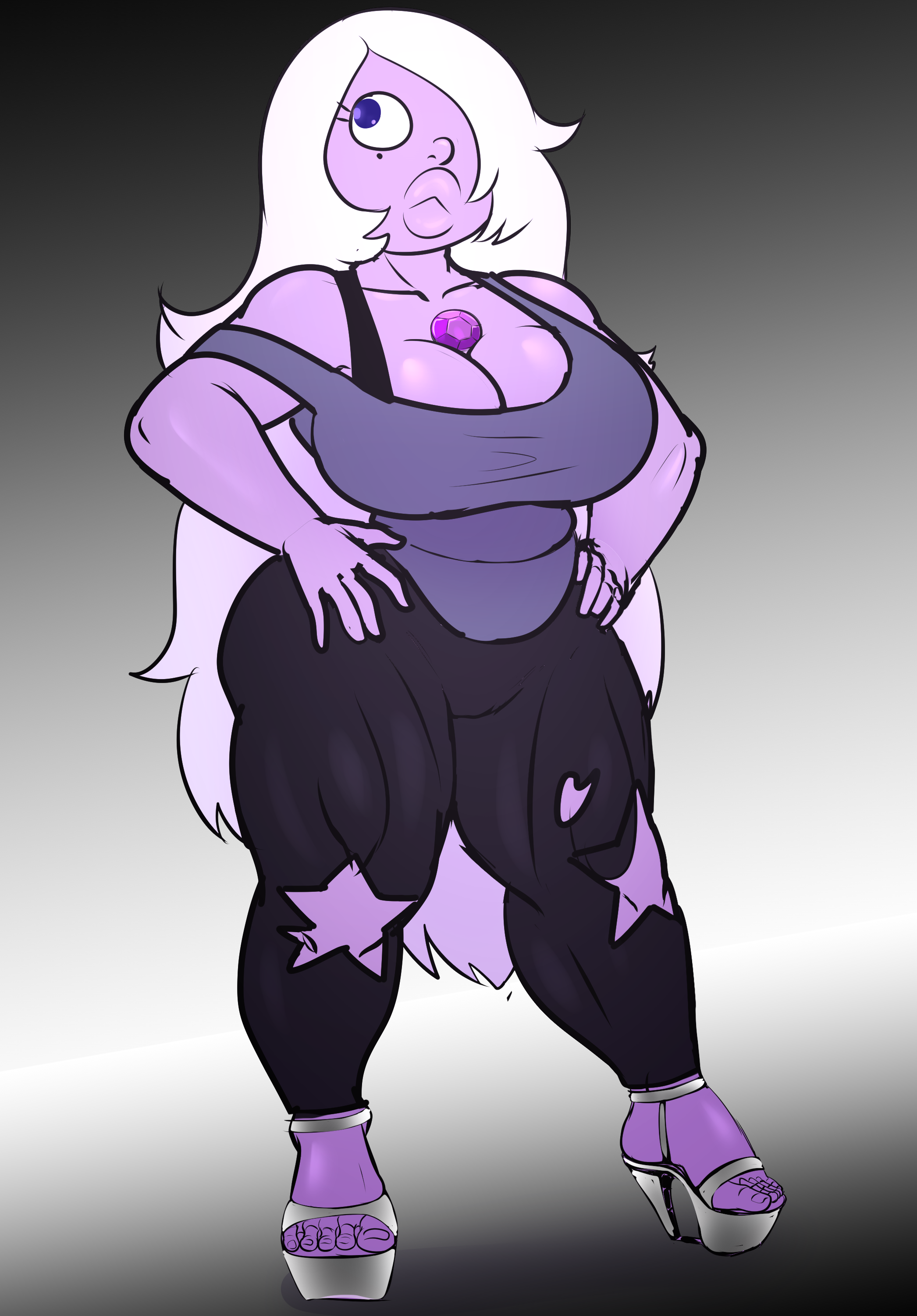 Amethyst (Steven Universe) Rule 34 Image