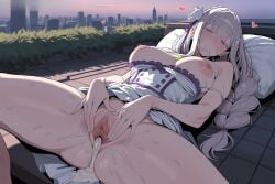 Emilia (Re:Zero) Rule 34 Image