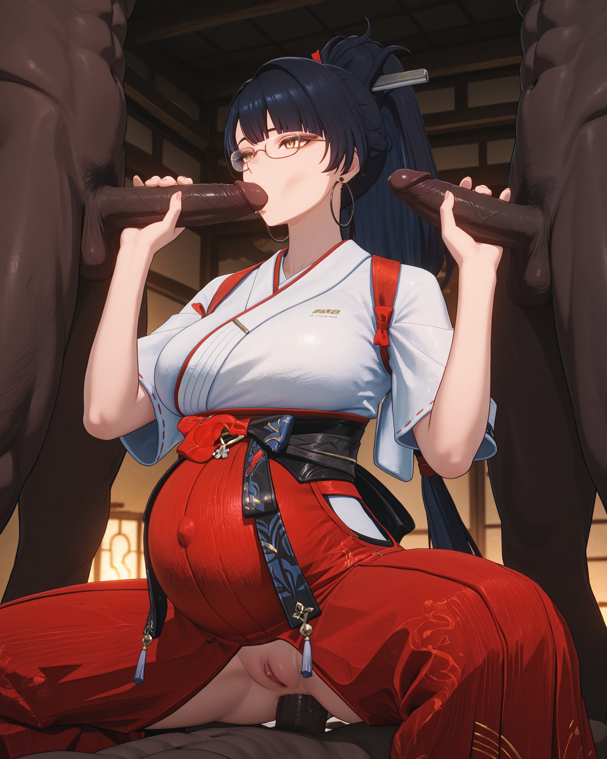 Gyokuro (Wuthering Waves) Rule 34 Image