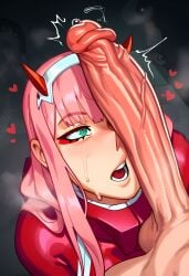 Zero Two (Darling In The Franxx) Rule 34 Image