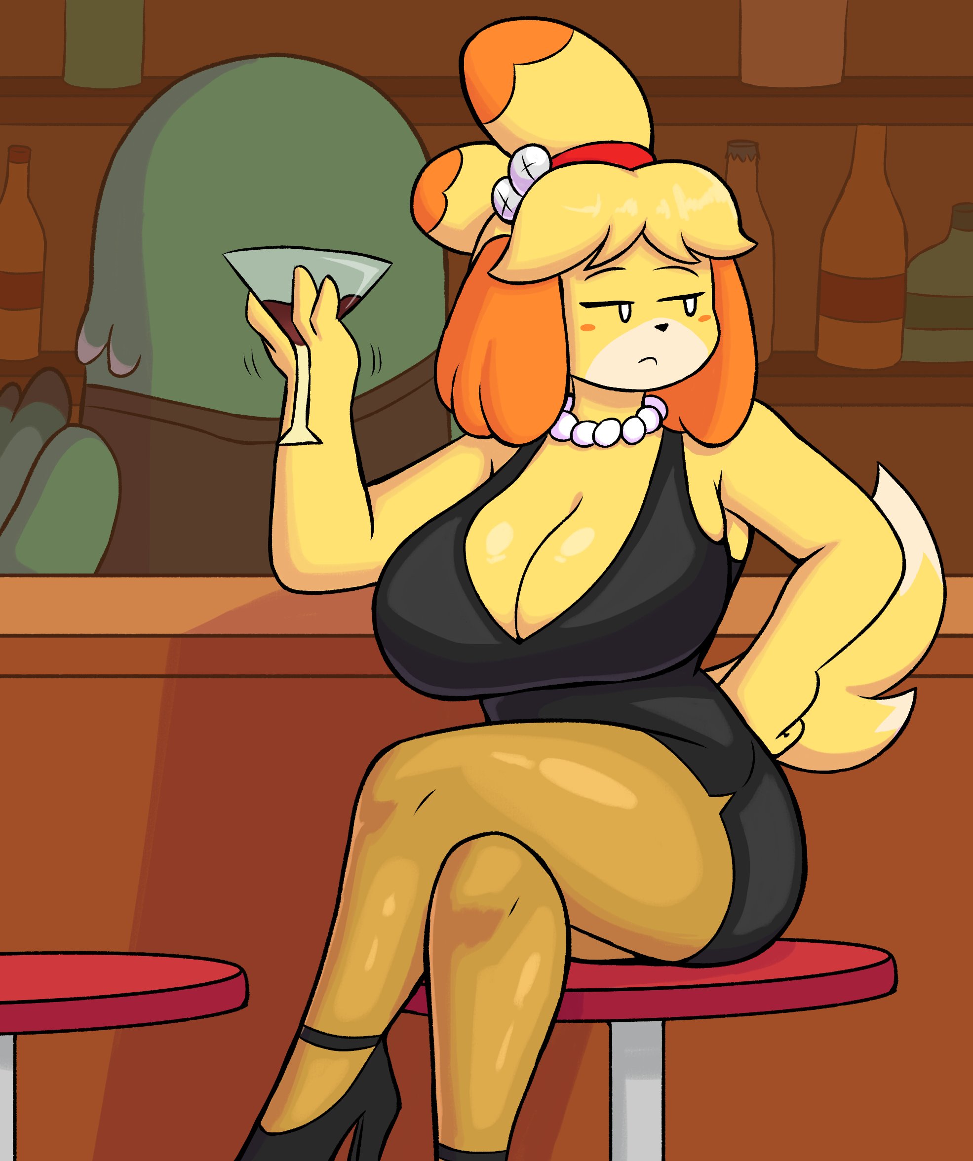 Isabelle (Animal Crossing) Rule 34 Image