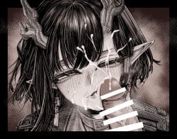 Jie (Arknights) Rule 34 Image