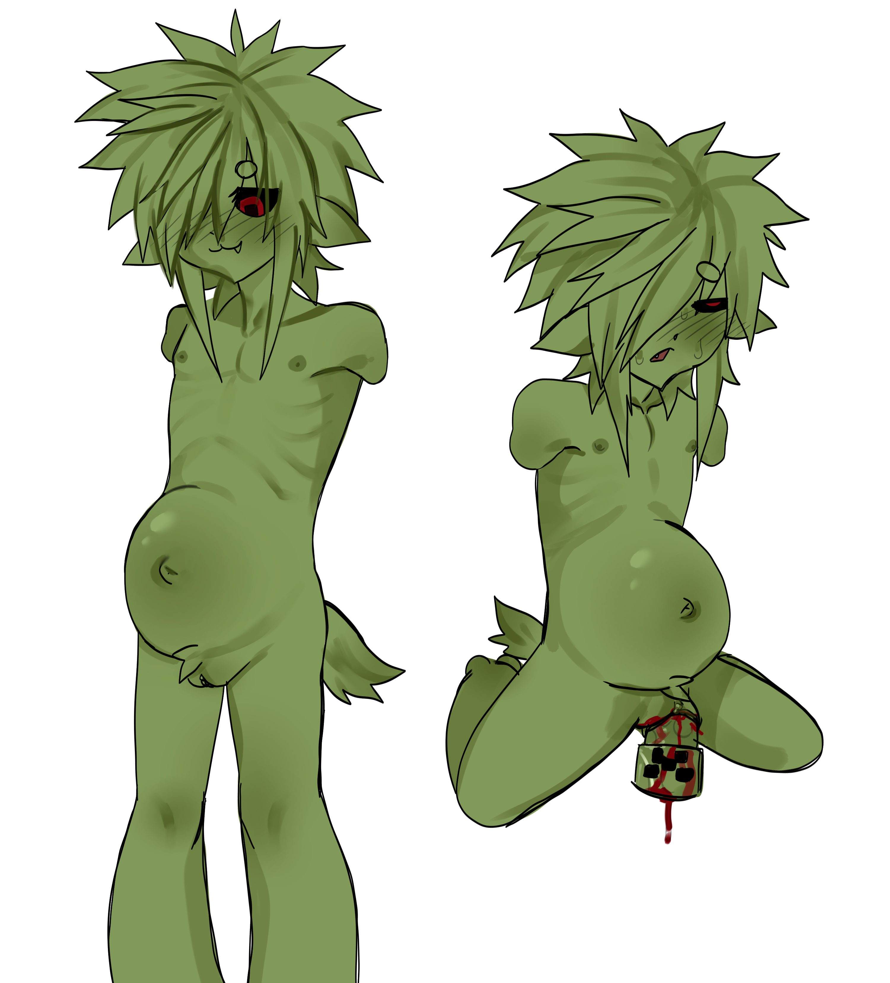 Creeper (Minecraft) Rule 34 Image