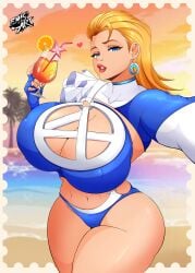 Invisible Woman (Azure Shade) Rule 34 Image