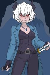 Malina (Helltaker) Rule 34 Image