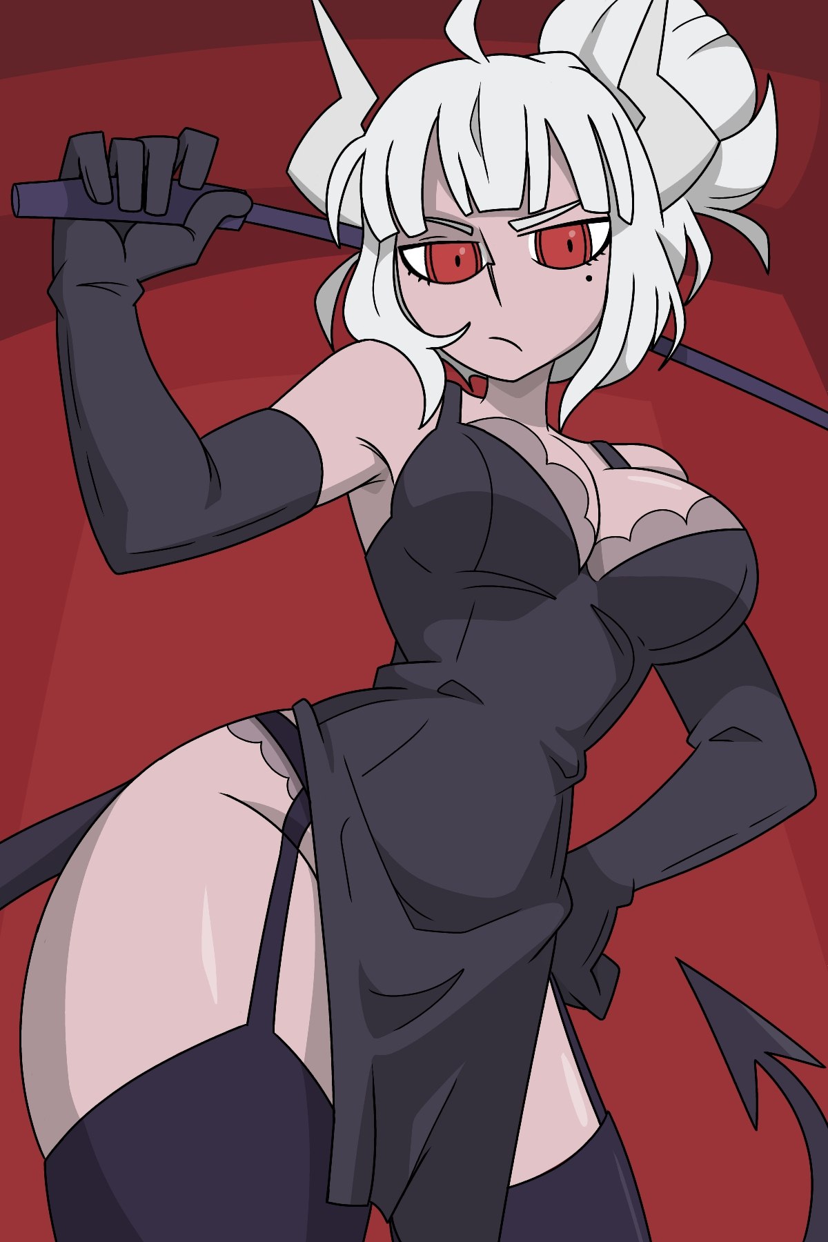 Lucifer (Helltaker) Rule 34 Image