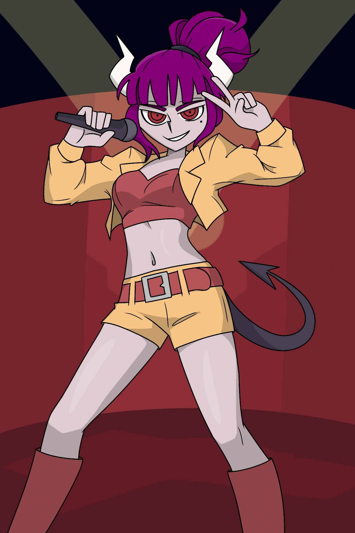 Lucifer (Helltaker) Rule 34 Image