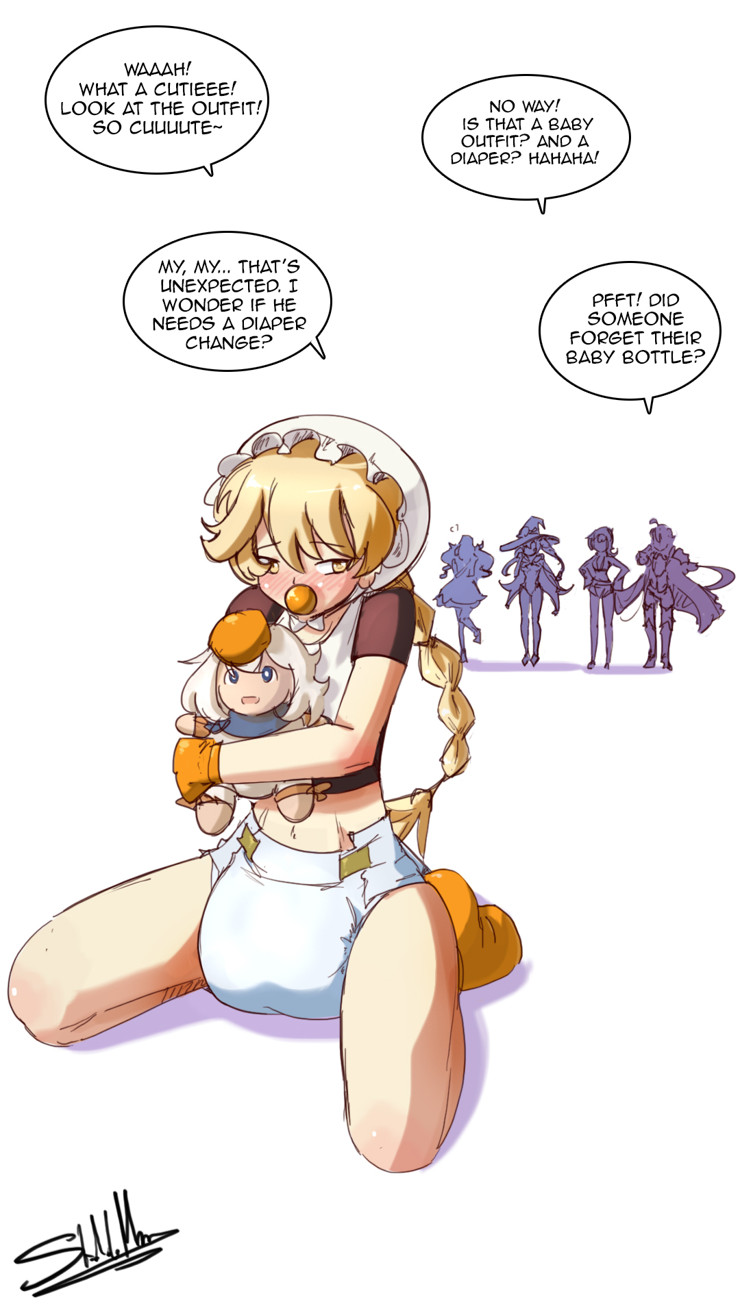 Aether (Genshin Impact) Rule 34 Image