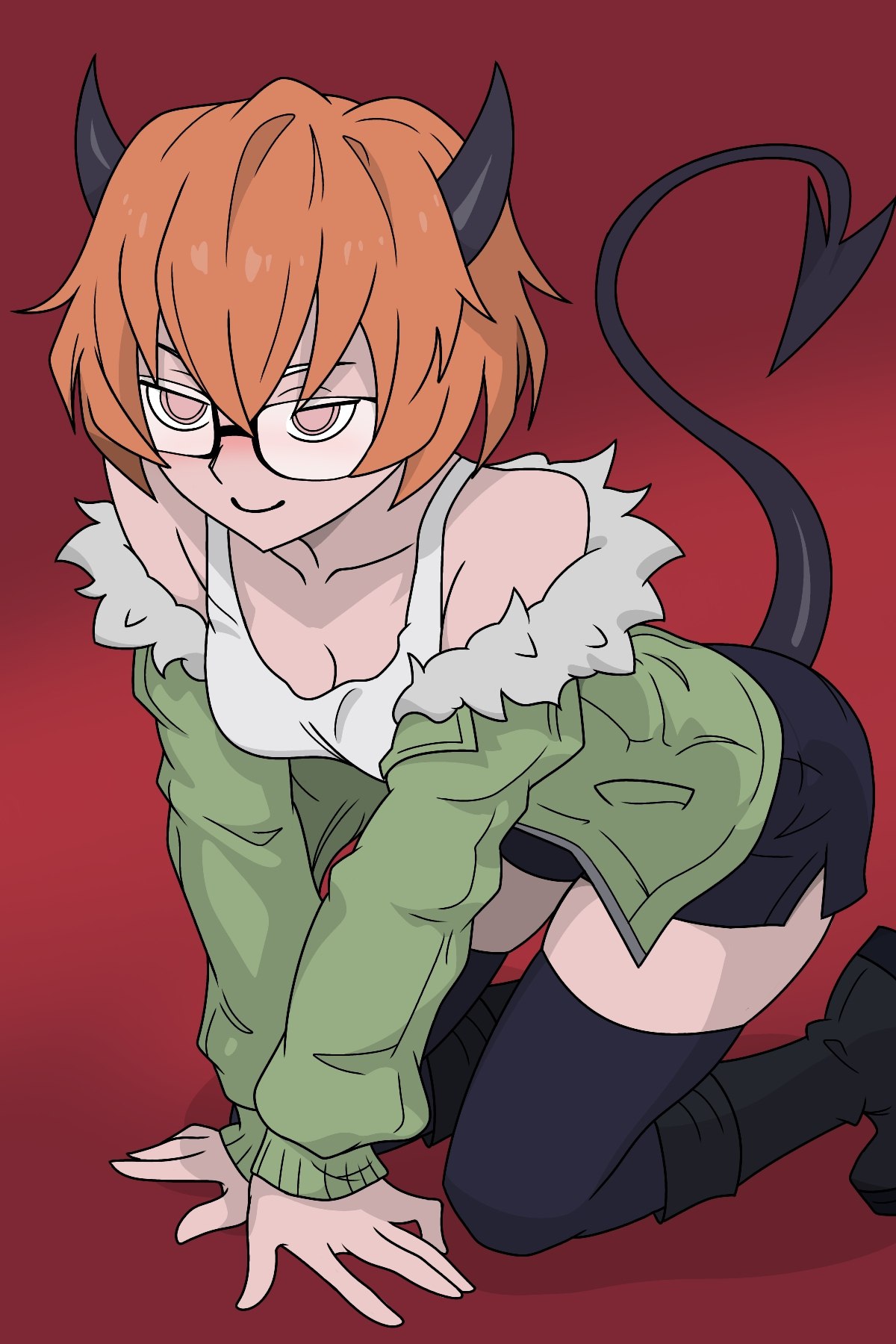 Malina (Helltaker) Rule 34 Image
