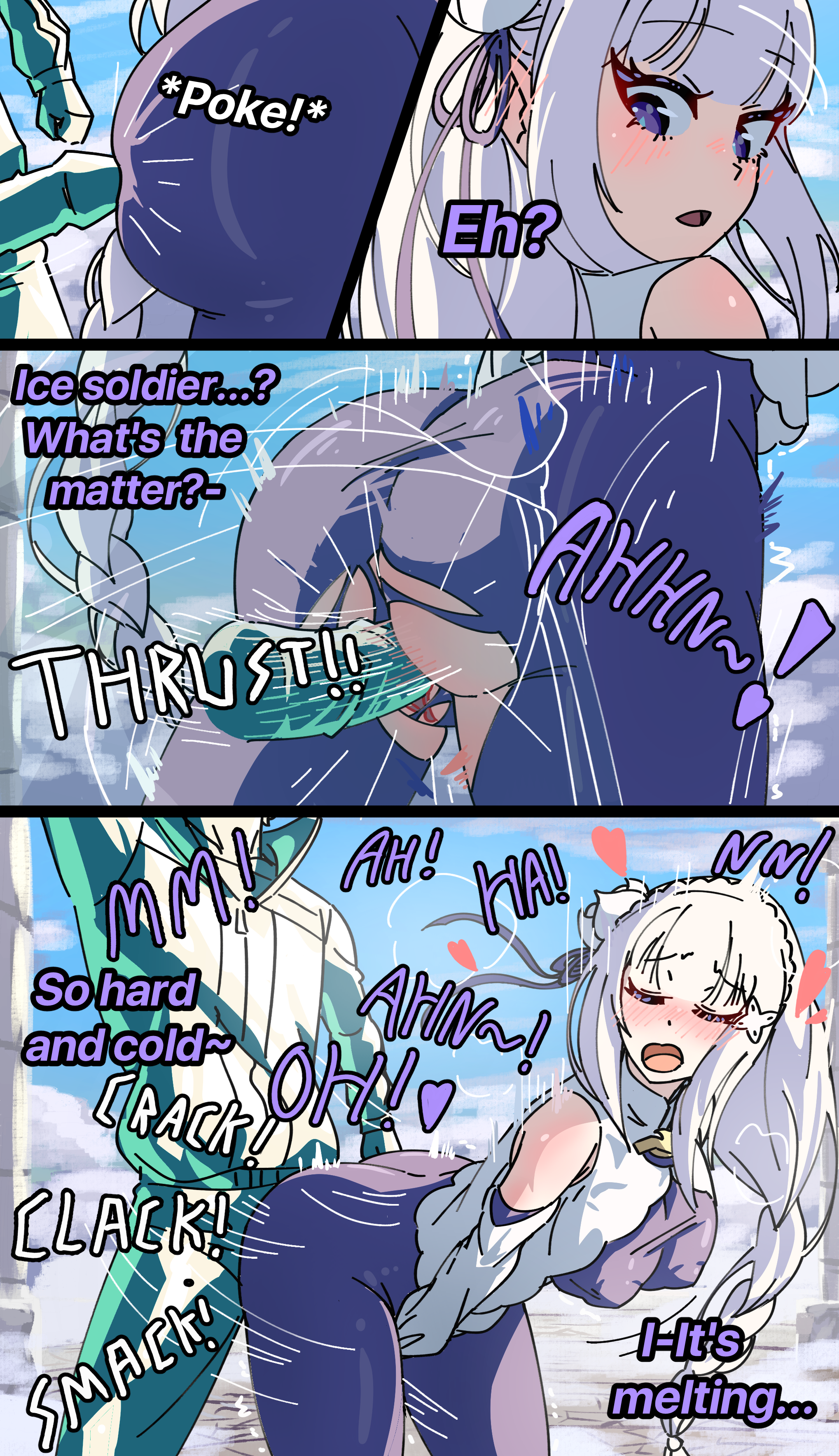 Emilia (Re:Zero) Rule 34 Image