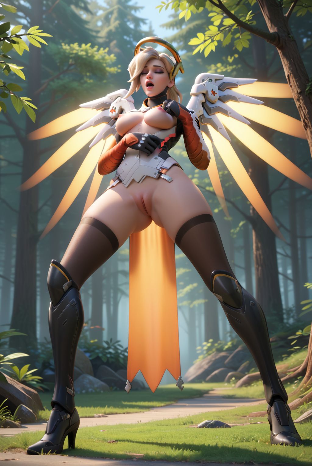 Mercy (Overwatch) Rule 34 Image