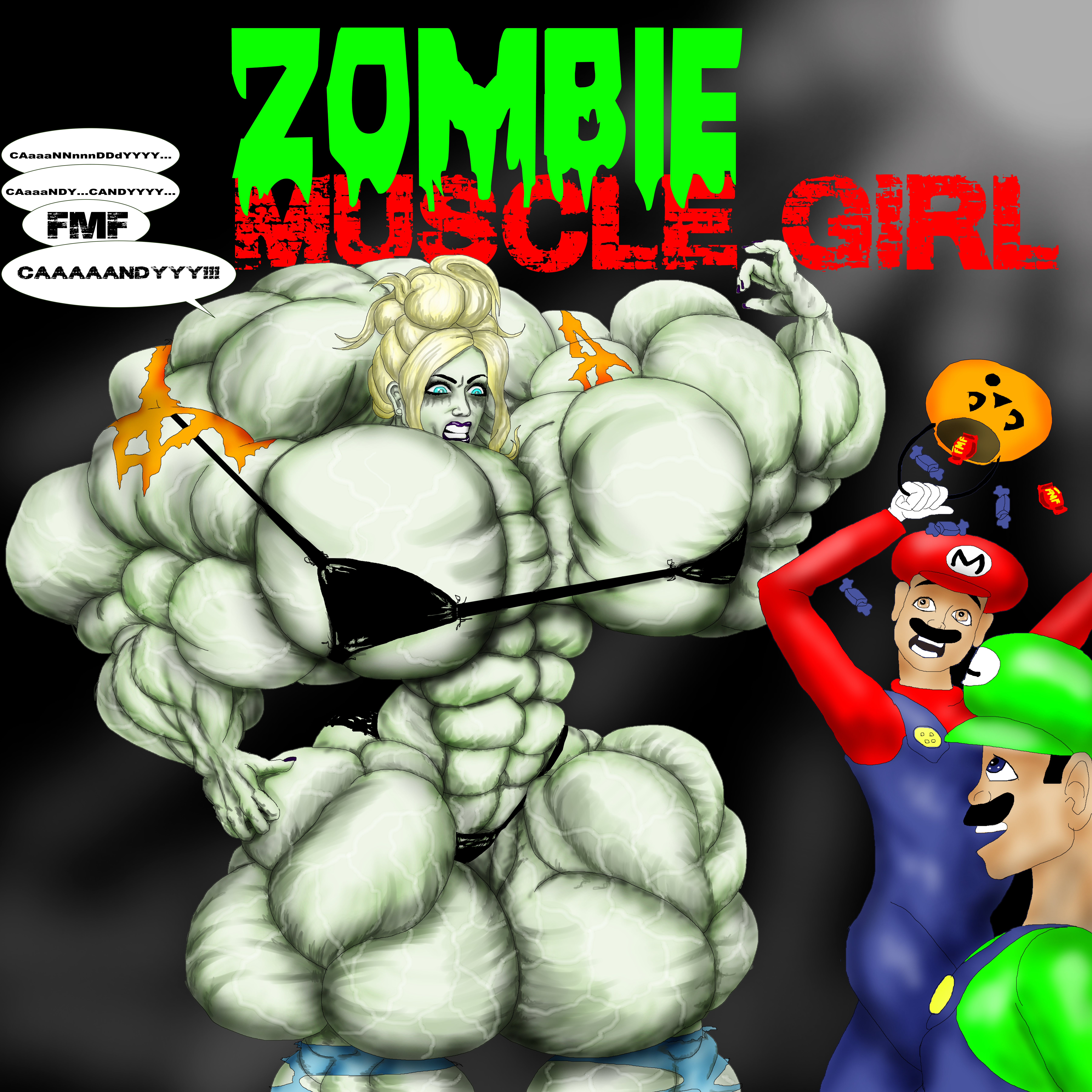 Luigi (Halloween) Rule 34 Image