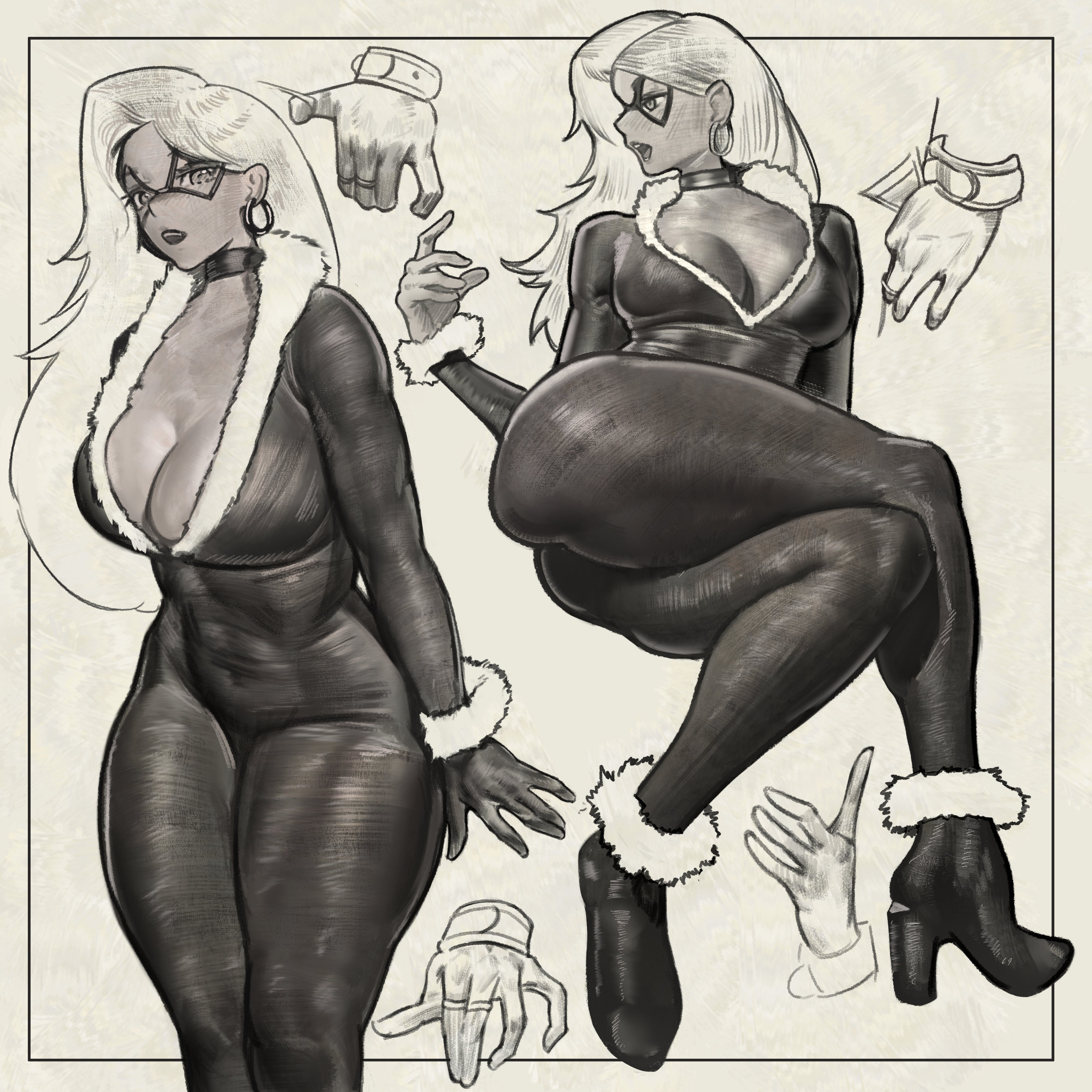 Black Cat (Marvel) Rule 34 Image