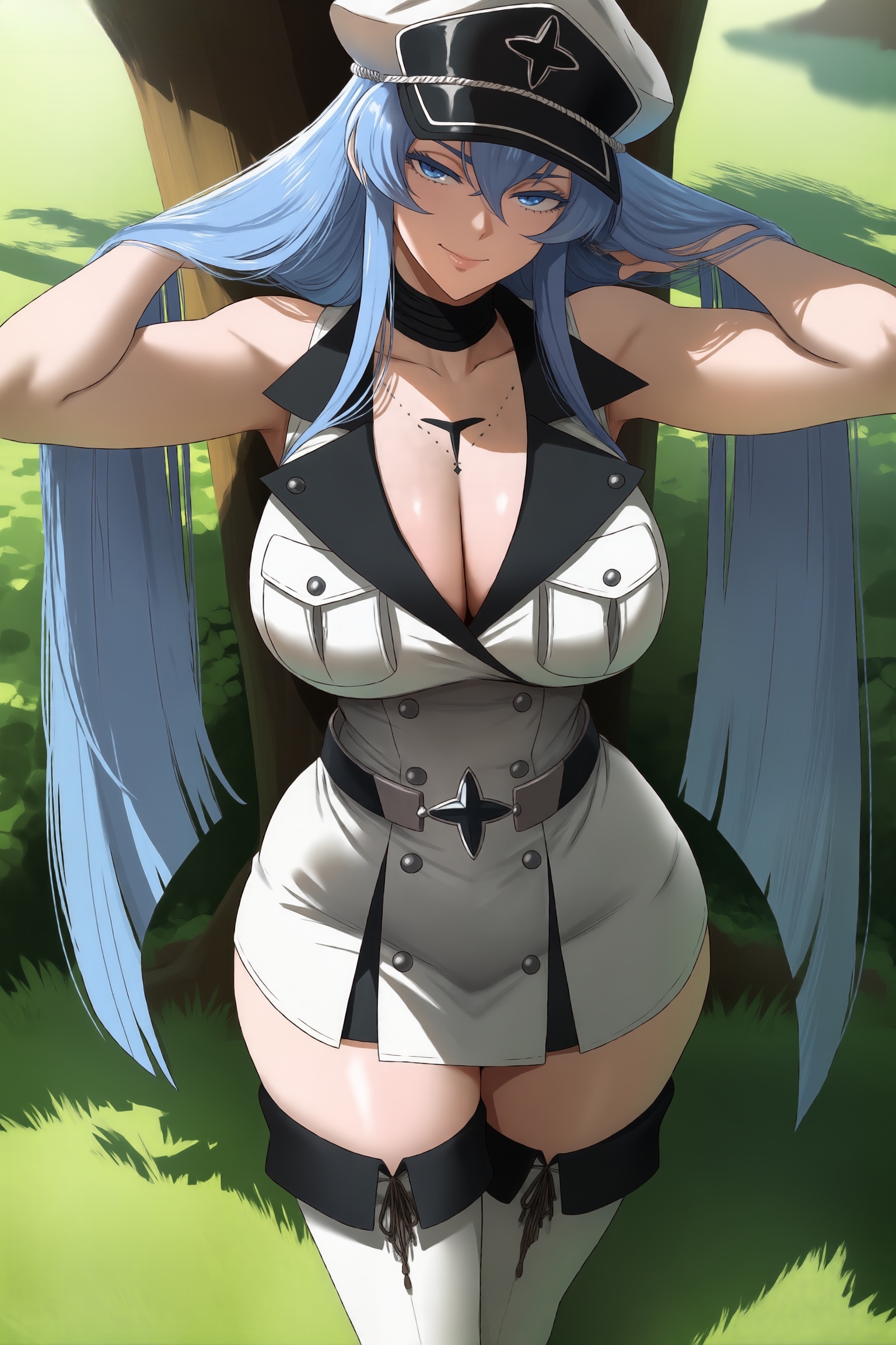 Esdeath (Akame Ga Kill!) Rule 34 Image