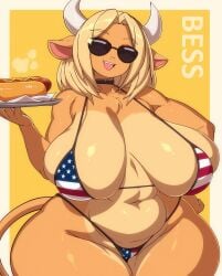 American Flag Bikini Rule 34 Image