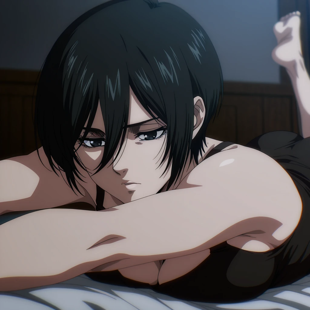 Mikasa Ackerman (Attack On Titan) Rule 34 Image