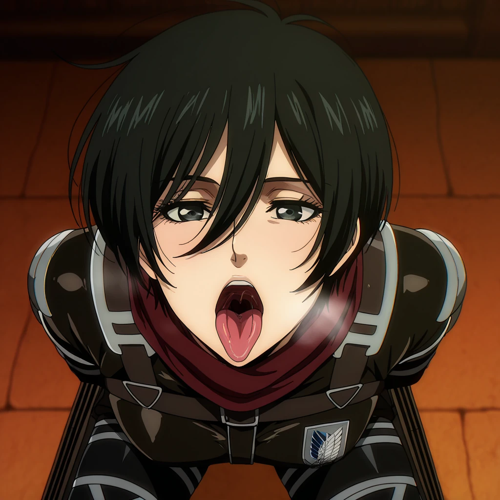 Mikasa Ackerman (Attack On Titan) Rule 34 Image