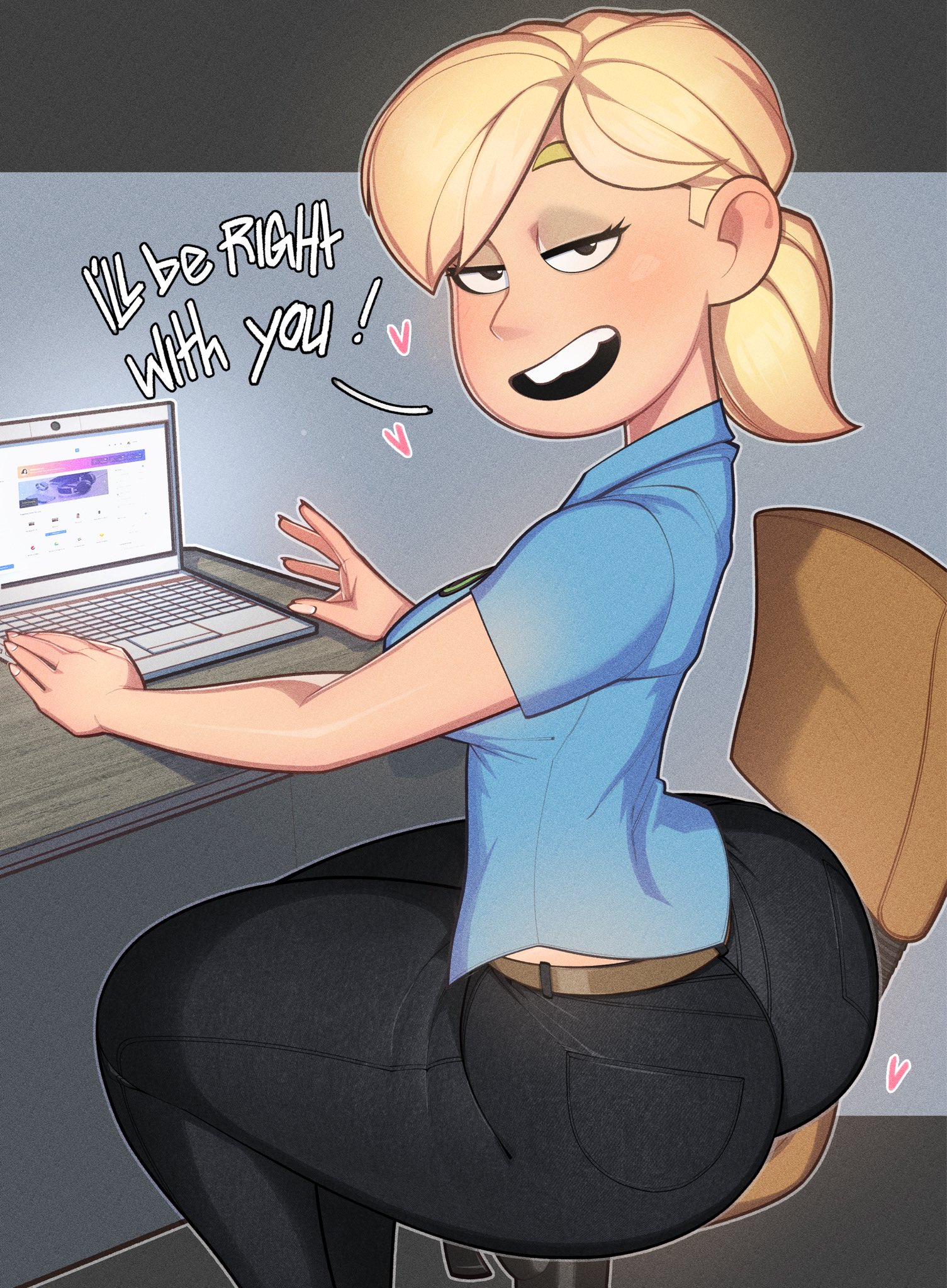 Tech Team Girl (The Bad Guys 2) Rule 34 Image