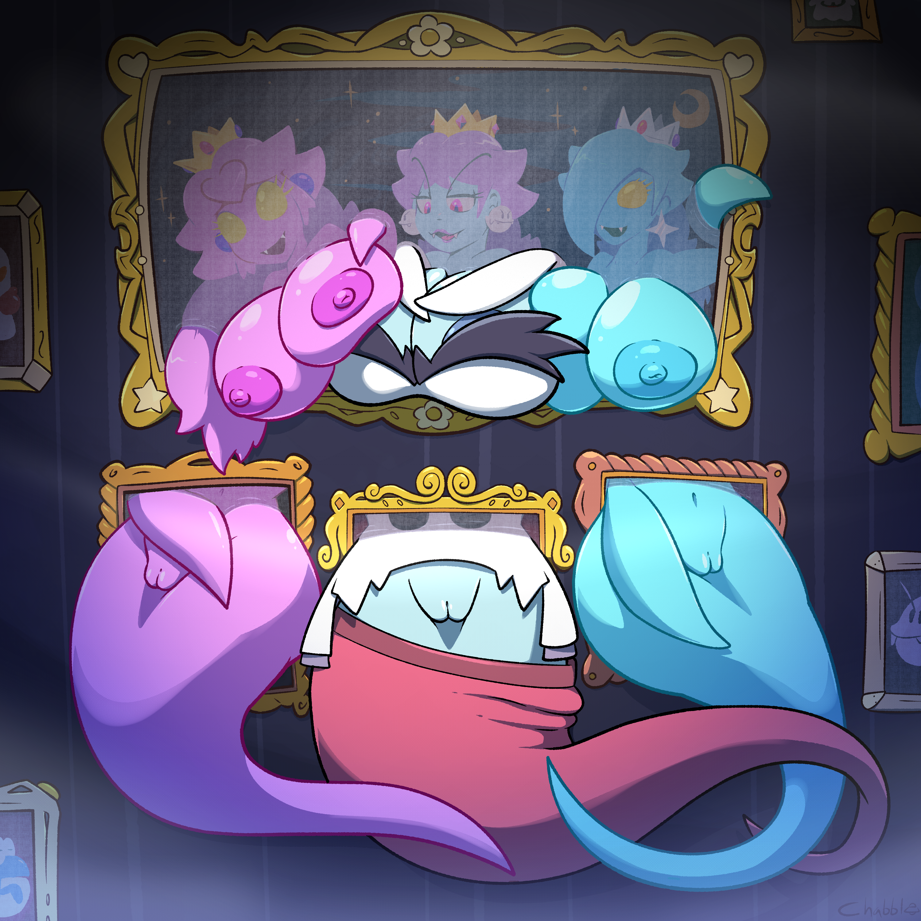 Boo (Mario) Rule 34 Image