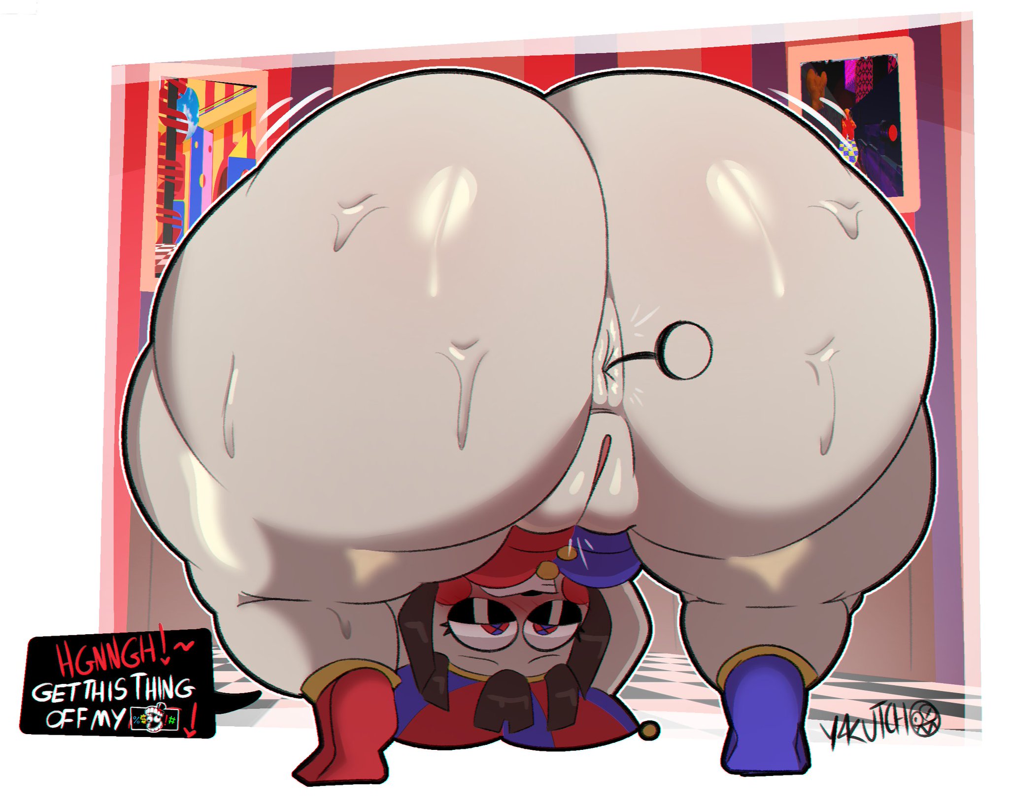 Pomni (The Amazing Digital Circus) Rule 34 Image