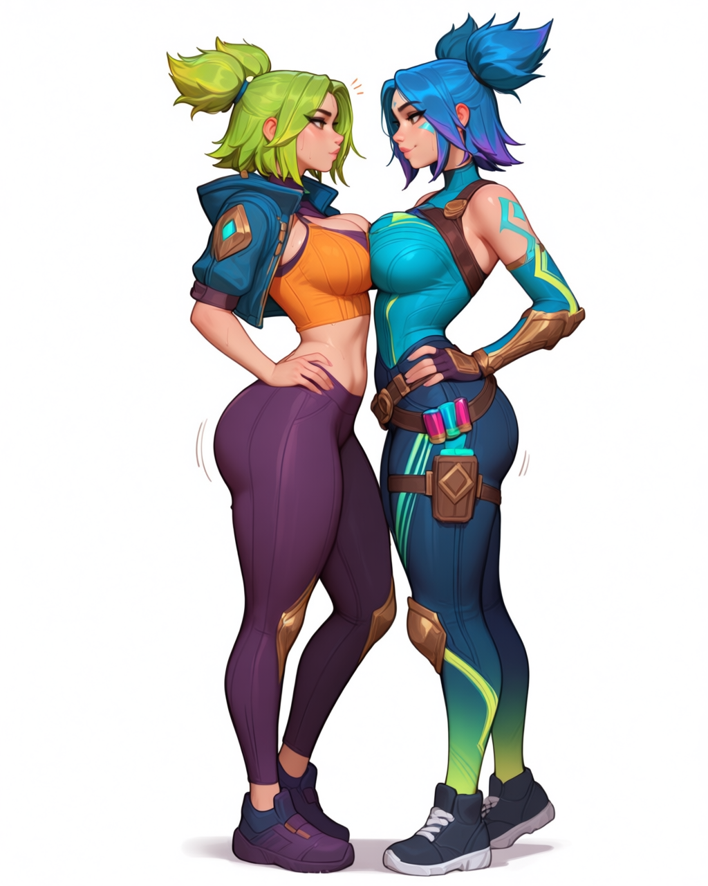 Neon (Valorant) Rule 34 Image