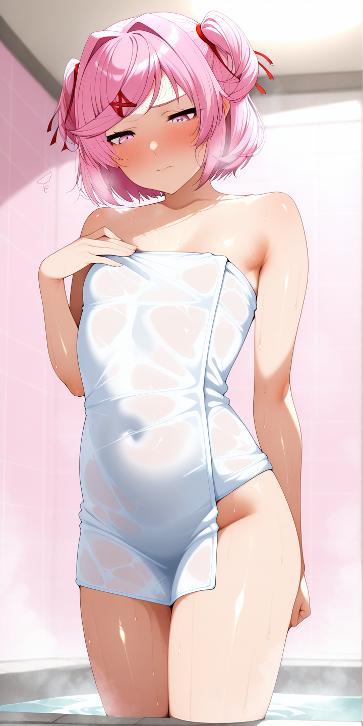 Natsuki (Doki Doki Literature Club) Rule 34 Image