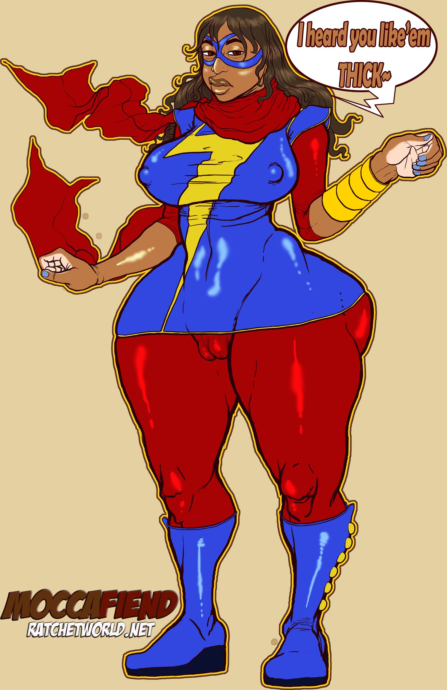Kamala Khan (Marvel) Rule 34 Image