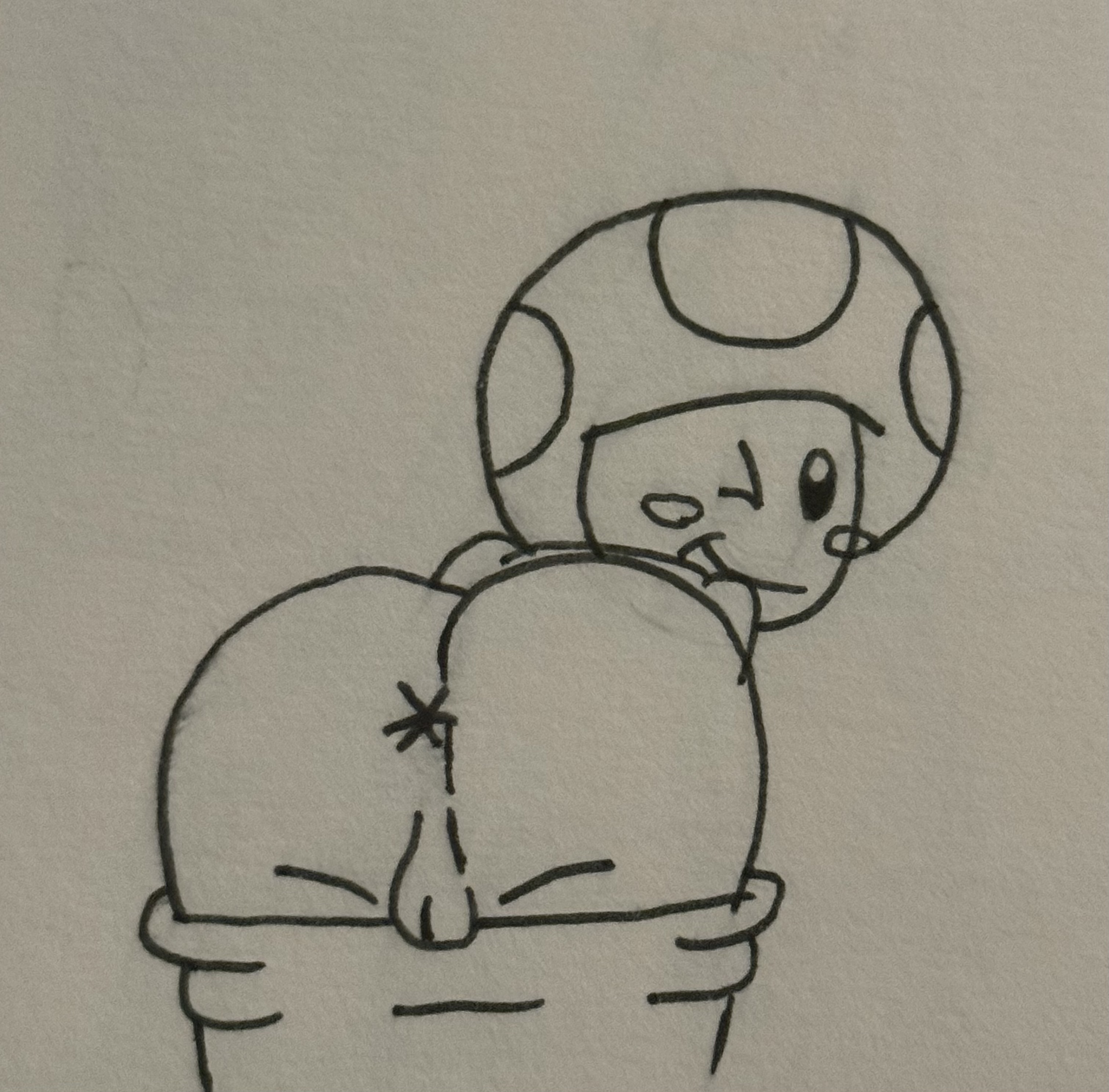 Toad (Mario) Rule 34 Image