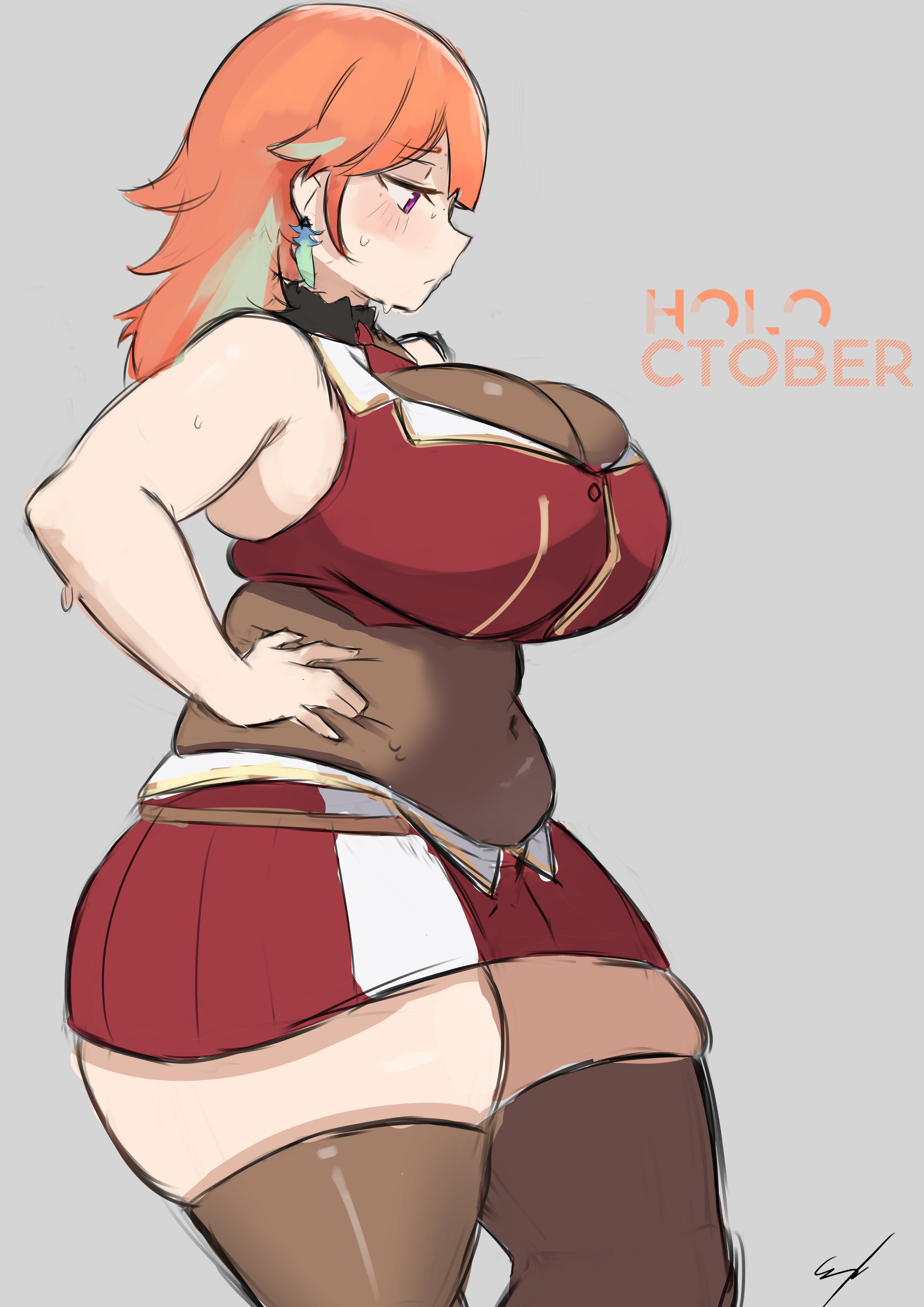 Houshou Marine (Cosplay) Rule 34 Image