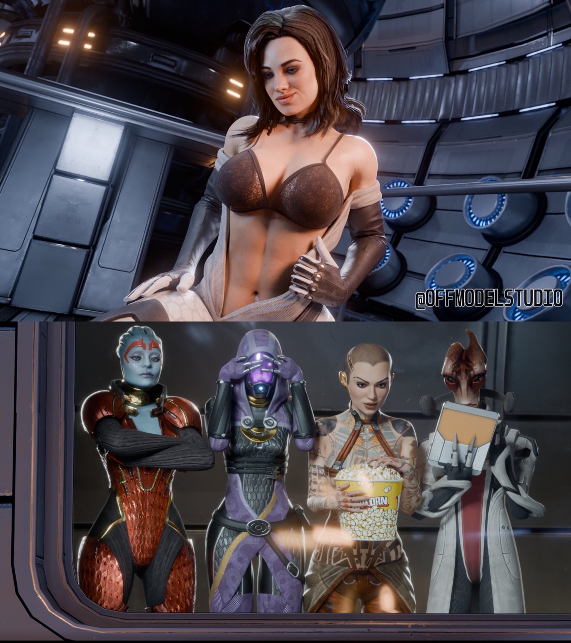 Jack (Mass Effect) Rule 34 Image