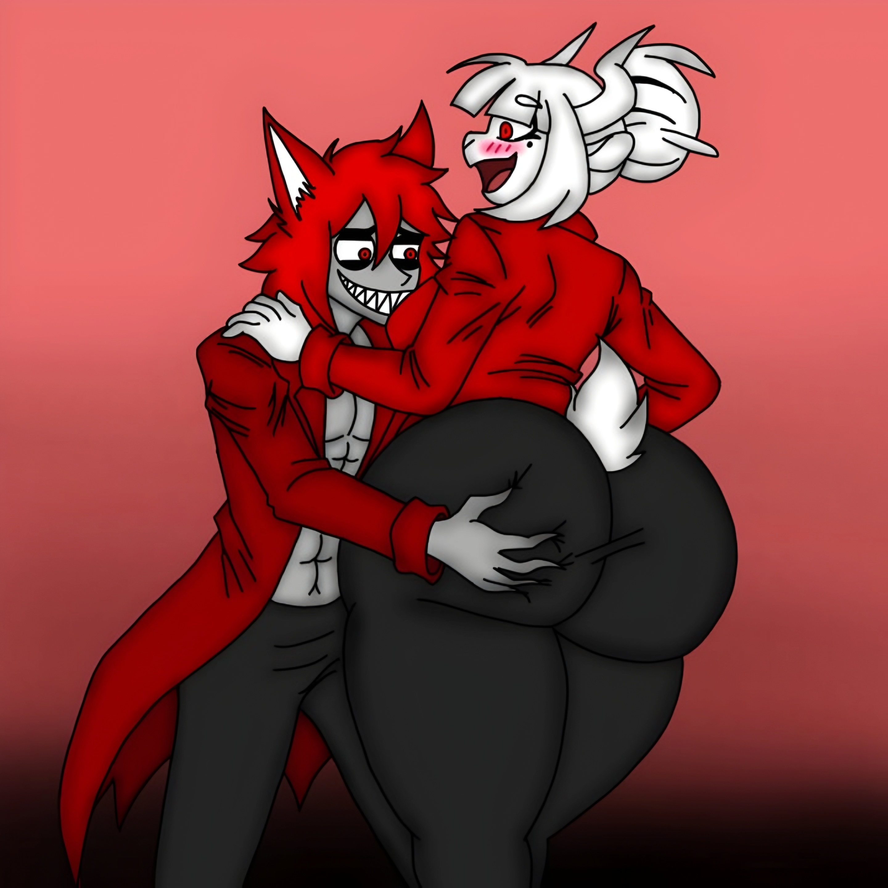 Goat Lucifer (Helltaker) Rule 34 Image